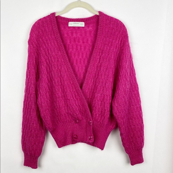 St Michael Sweaters - Vintage St Michael Cardigan Mohair Sweater